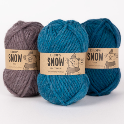 Felting Yarn Substitutes for DROPS Snow