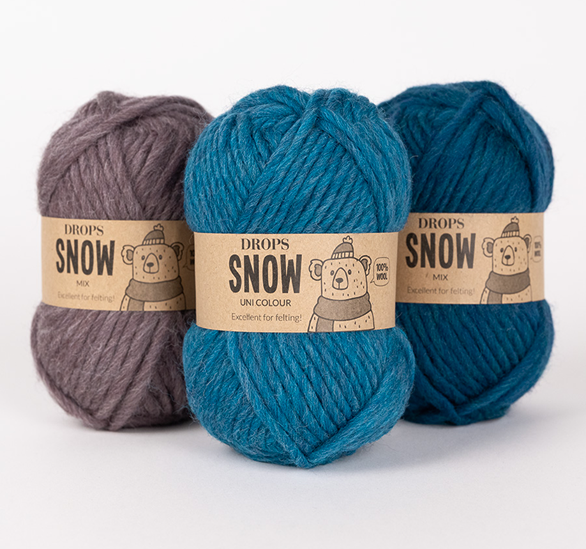 Felting Yarn Substitutes for DROPS Snow