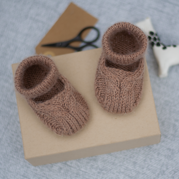 Julia Adams Patterns Joseph Sandal in newborn size