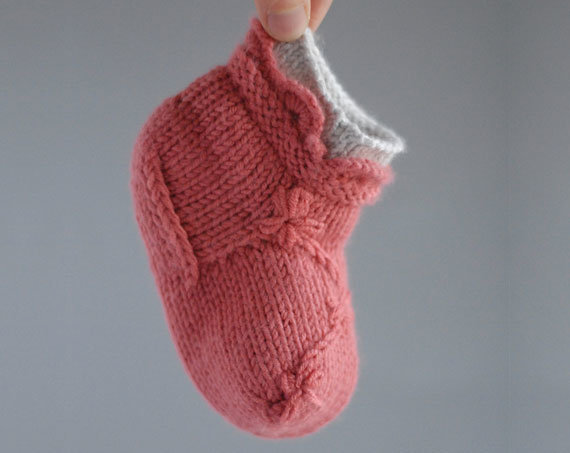 Julia Adams Patterns Lila Bootie in Rose