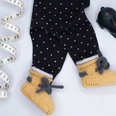 Julia Adams Patterns Tom Boot in Yellow and Grey